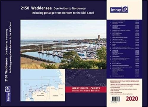 2150 Waddenzee - Den Helder to Norderney Chart Atlas 2020