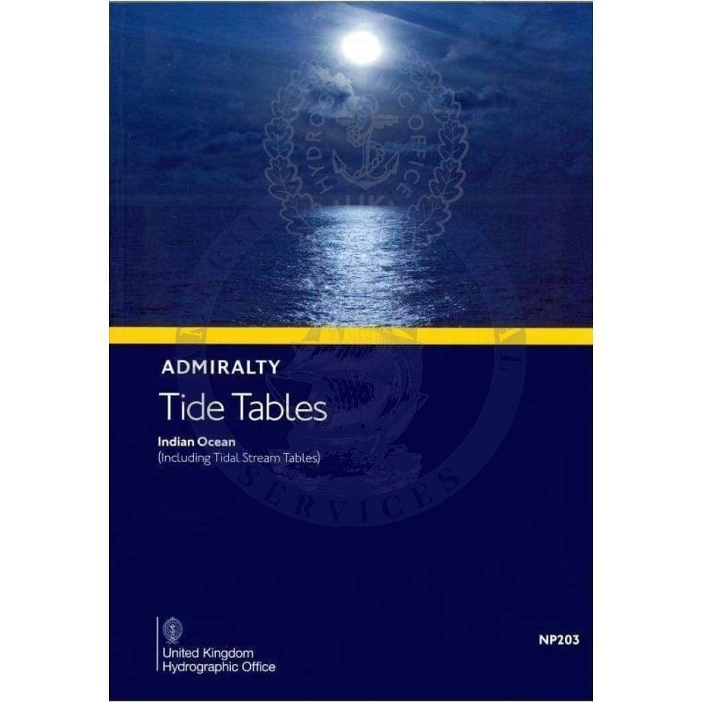 NP203-21 Admiralty Tide Tables Volume 3 Indian Ocean