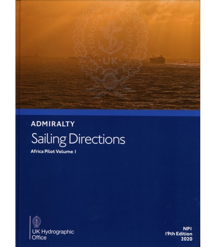 NP1 Sailing Directions  Africa Pilot Vol 1, 19 edición 2020