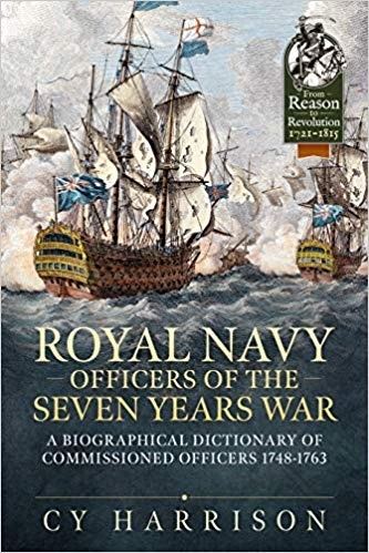 Royal Navy Officers of the Seven Years War "A Biographical Dictionary of Commissioned Officers 1748-1763"