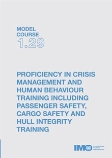 Model Course 1.29 e-book: Proficiency in Crisis Management, 2000 Edition "ET129E"