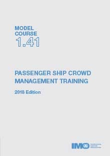 Model course 1.41. Passenger ship crowd management training. 2018 edition