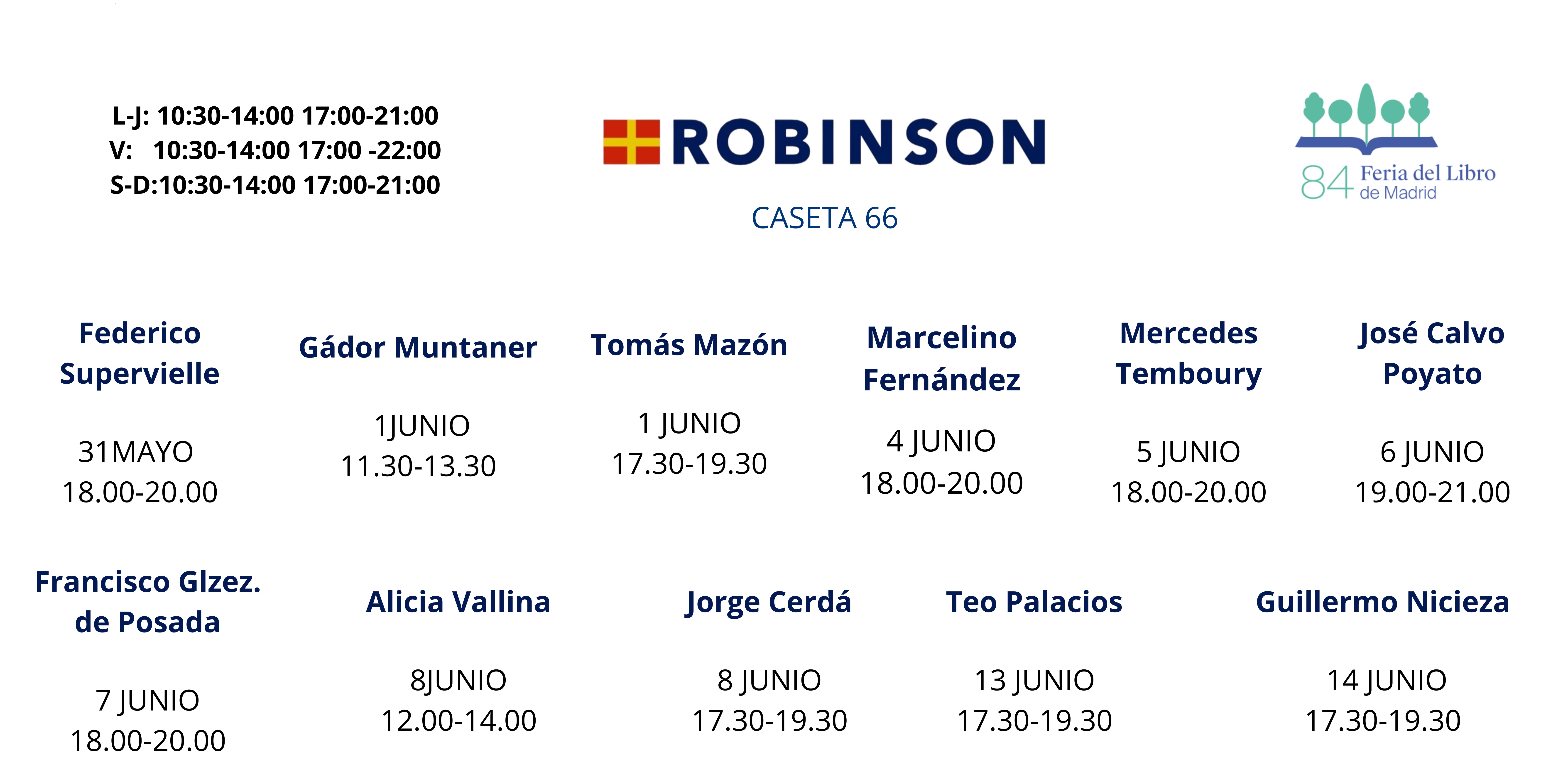 Feria del libro de Madrid 2025 FIRMAS