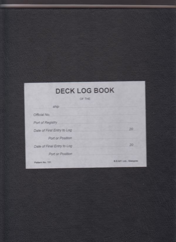 Brown's Deck Log Book (No. 131)
