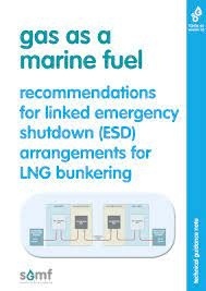 Recommendations for linked emergency shutdown (ESD) arrangements for LNG bunkering