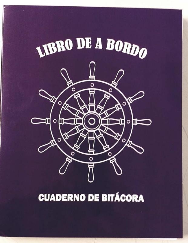 Libro de A Bordo 60 días (Cuaderno de Bitácora) Ed. Náutica Robinson