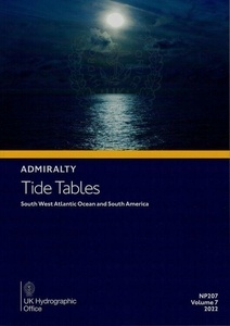 NP207-18 Vol 7 Admiralty Tide Tables SW Atlantic Ocean and South America
