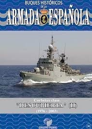 Buques históricos de la armada- Corbetas Clase  DESCUBIERTA (1976-2003)