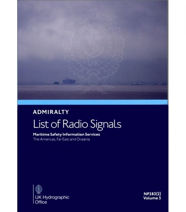 NP283(2) - ADMIRALTY LIST OF RADIO SIGNALS: VOLUME 3, PART 2