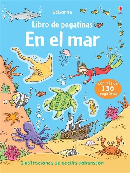 Mi primer libro de pegatinas. En el mar