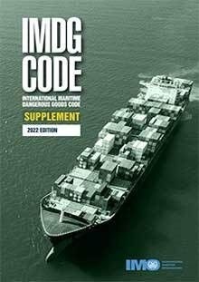 IMDG CODE SUPPLEMENT 2022, AMENDMENT 41-22,