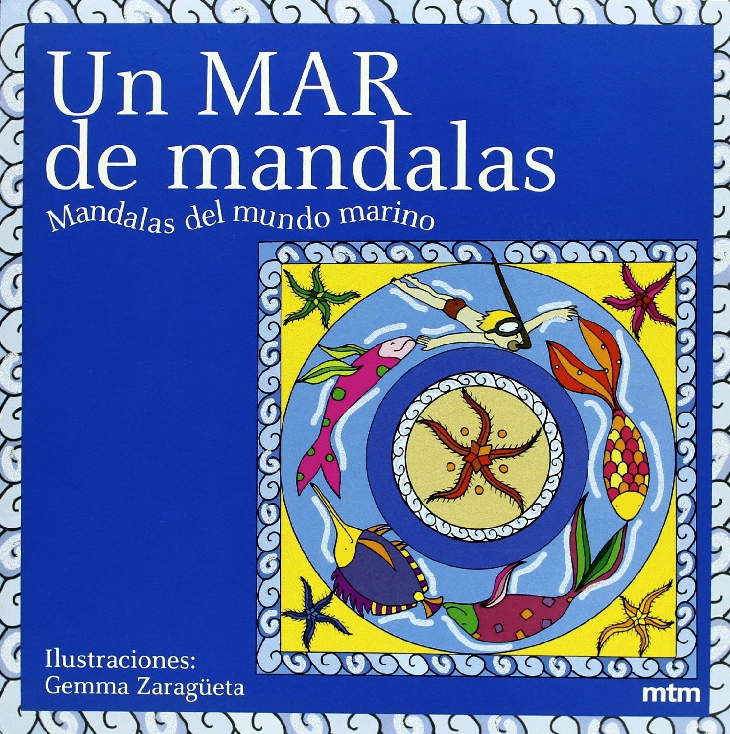 Un mar de mandalas "Mandalas del mundo marino"