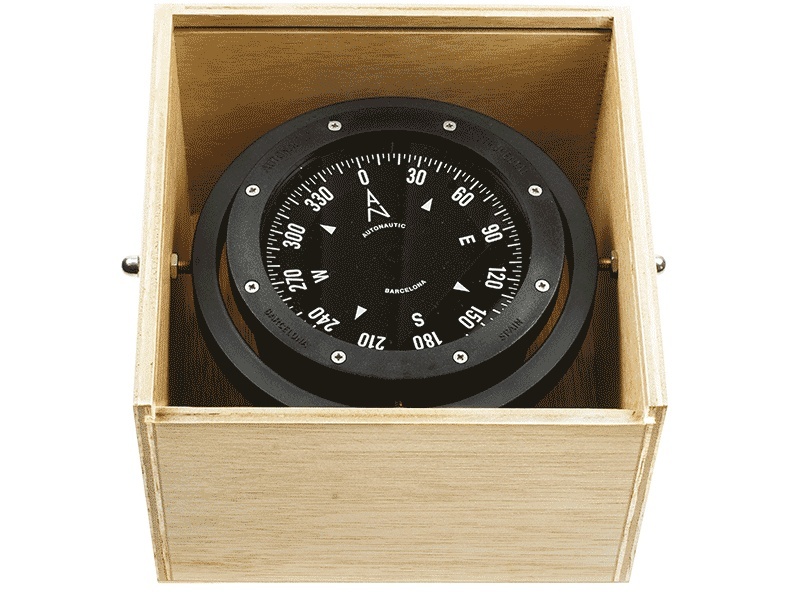 Compass Solas en caja de madera