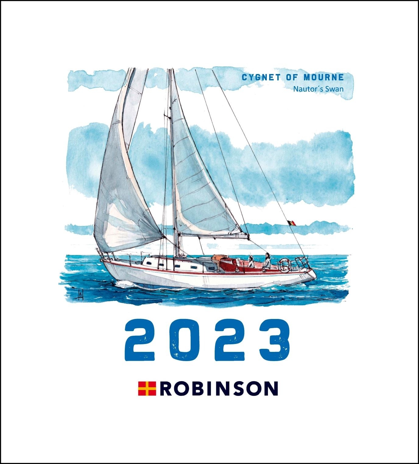 Calendario 2023 El Ilustrador de Barcos "Calendario Robinson"