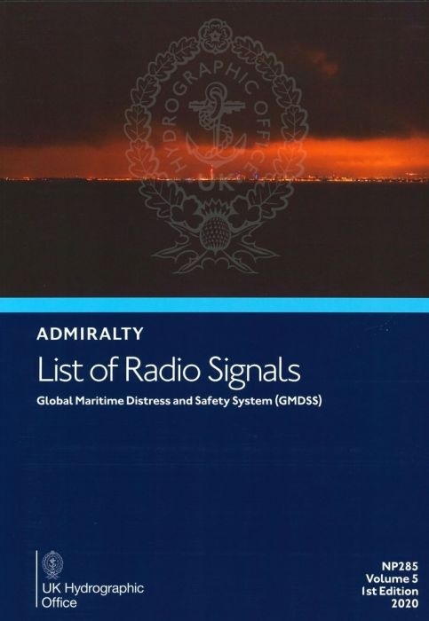Np 285 Vol 5  2021- Admiralty List of Radio Signals (GMDSS)
