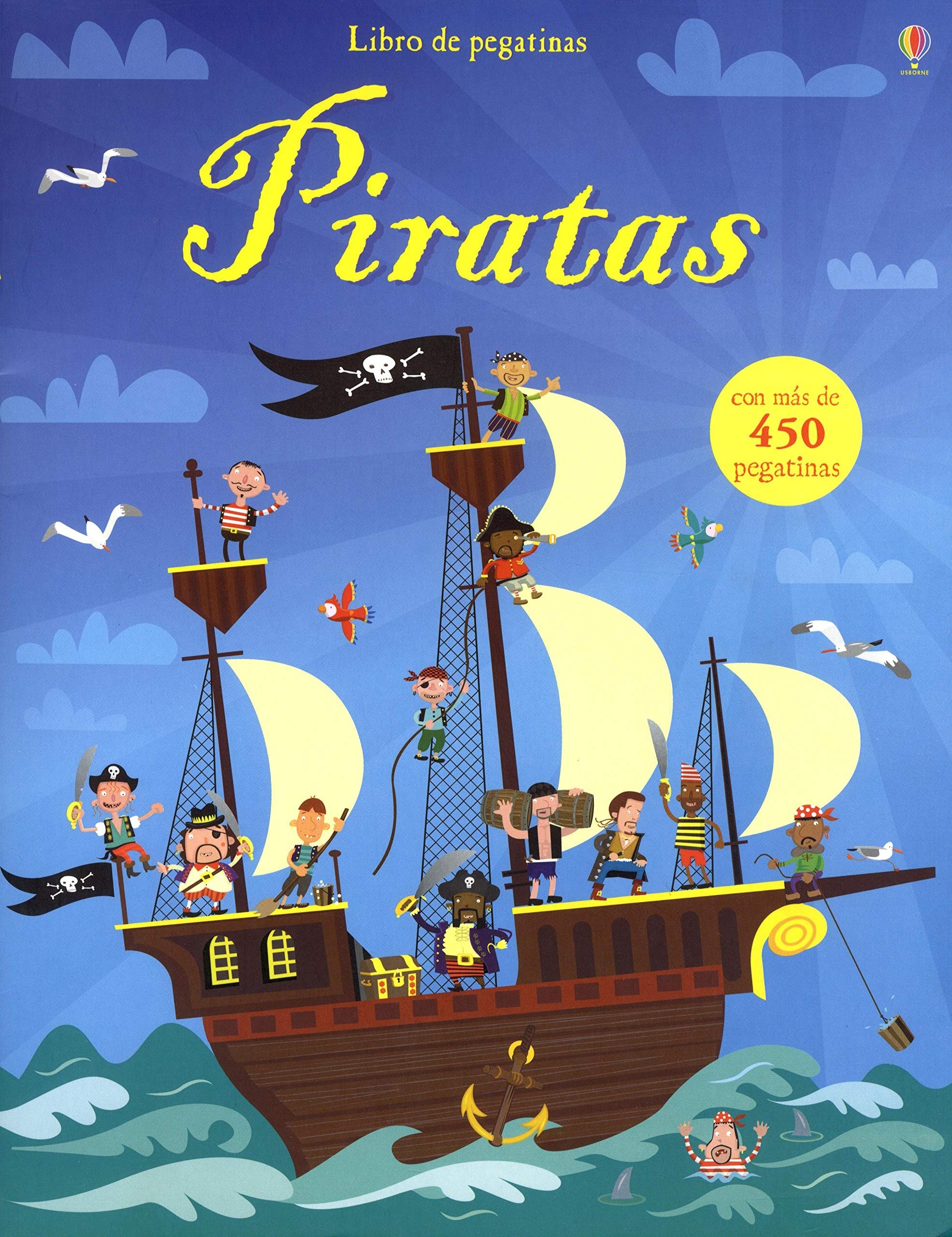 PIRATAS libro de pegatinas