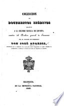 Colección de documentos inéditos relativos a la célebre Batalla de Lepanto (ed. facsimil)