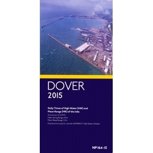 NP164-15 Dover Daily Times of High Water 2015 and Mean range of Tide