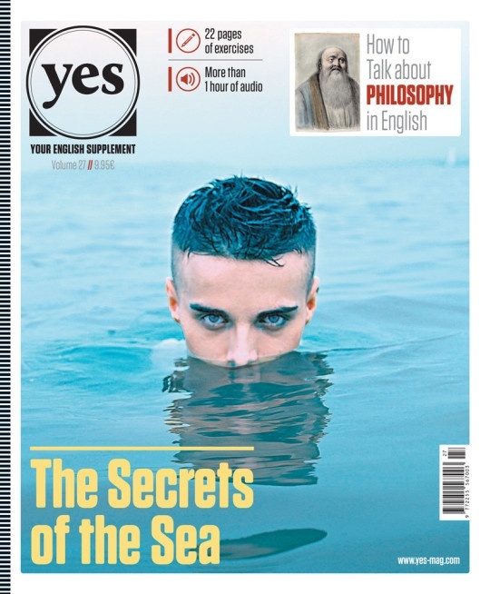 YES. Your english supplement. The secret of the sea