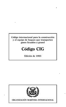 IGC Code, 1993. Codigo CIG Spanish Edition (EBOOK)