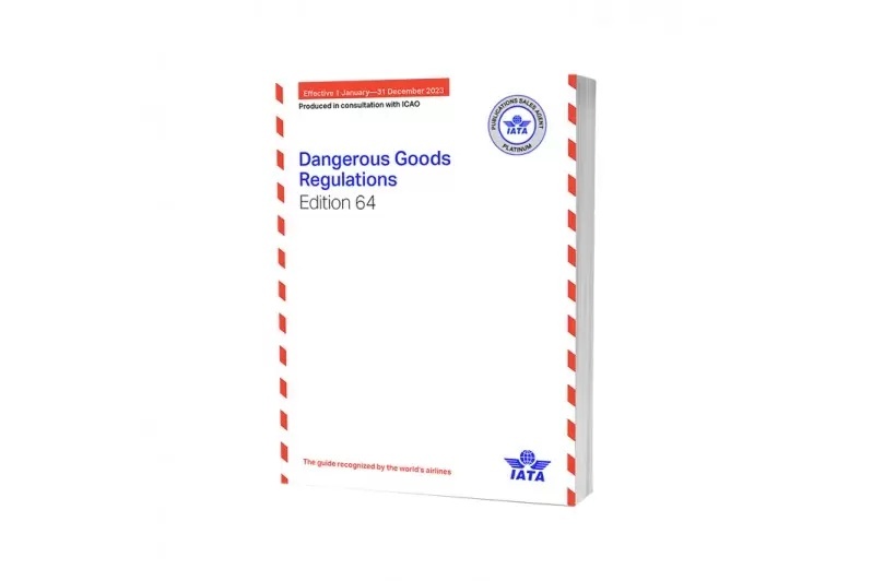 Reglamentación sobre mercancías peligrosas (IATA-DGR) 64 edición 2023