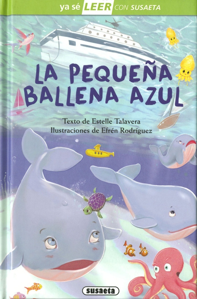 La pequeña ballena azul