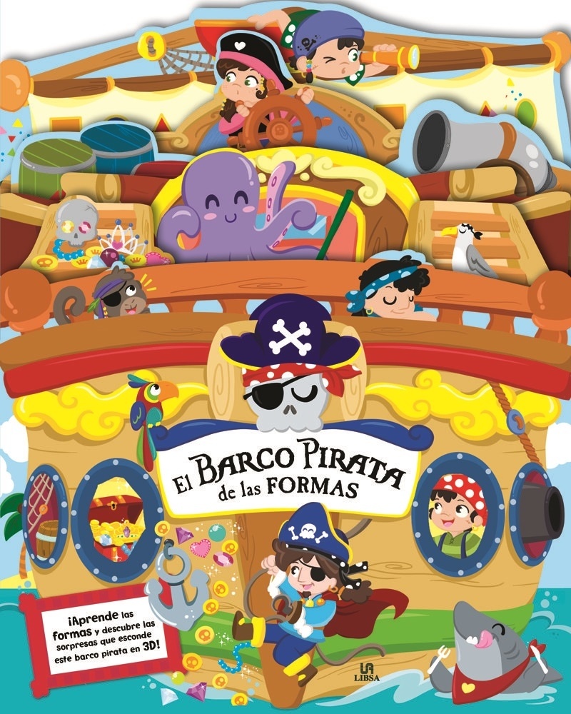 El barco pirata de las formas