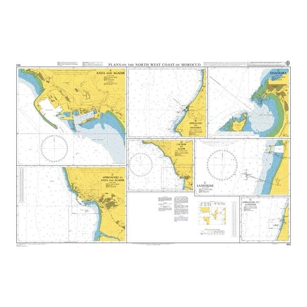 863 Plans on the NW Coast of Morocco