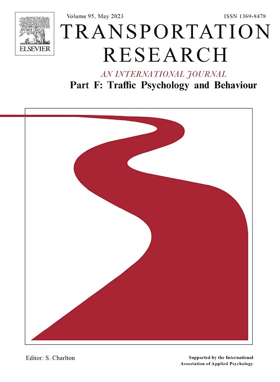 Transportation Research Part F: Traffic Psychology and Behaviour