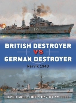 Bristish destroyer vs german destroyer "Narvik 1940"