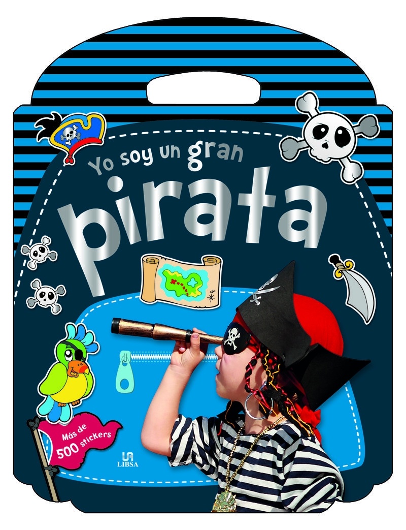 Yo soy un gran pirata "Más de 500 stickers"