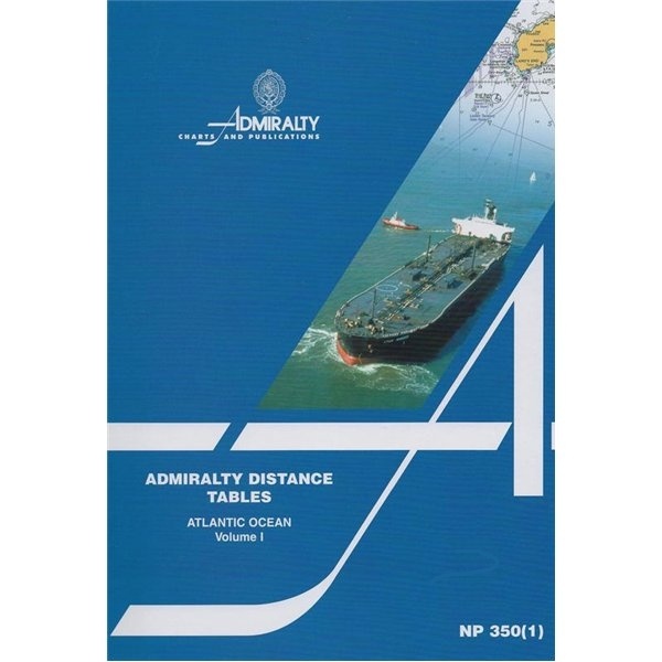 NP350(1) Admiralty Distance Tables, Atlantic Ocean