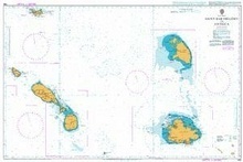 584 Saint Barthélémy to Antigua "1:175,000"