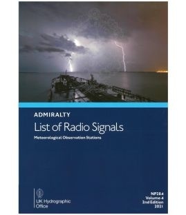 NP284: Admiralty List of Radio Signals Volume 4, Meteorological Observation Stations, 4th Edition 2023