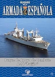 Buques de la armada española- Buque de apoyo de combate A-14 'Patiño'