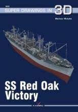 SS Red Oak Victory (Super Drawings in 3D) Paperback