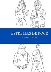 Colorea a las estrellas del Rock