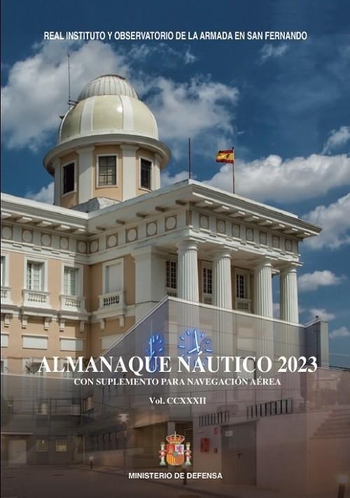 Almanaque náutico 2023 con suplemento para la navegación aérea