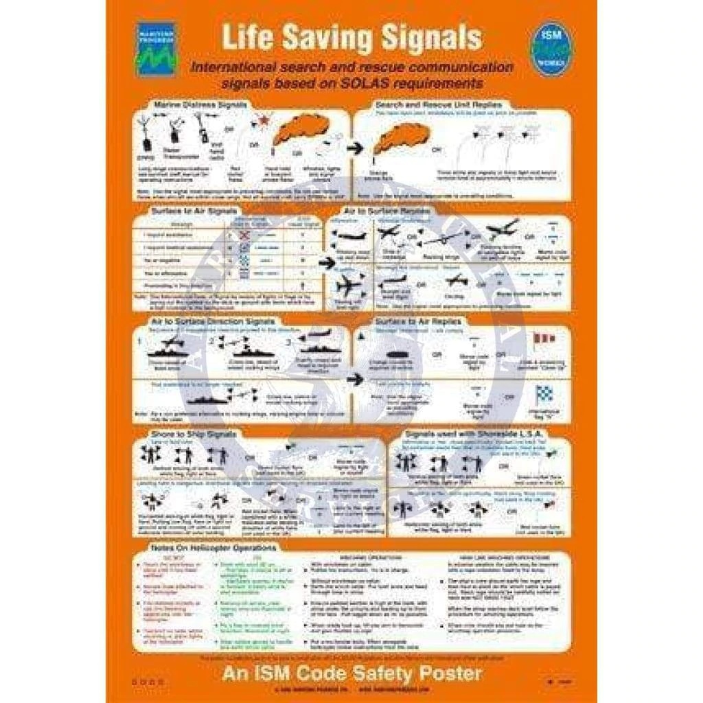 SOLAS LIVE SAVING SIGNALS AND RESCUE METHODS