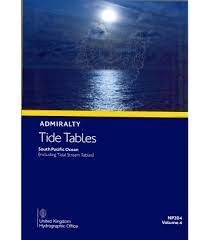 NP204-23 Tide Tables Volume 4 South Pacific Ocean (Includi