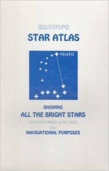 Brown's star atlas "showing all the bright stars with full instructions how to  --"