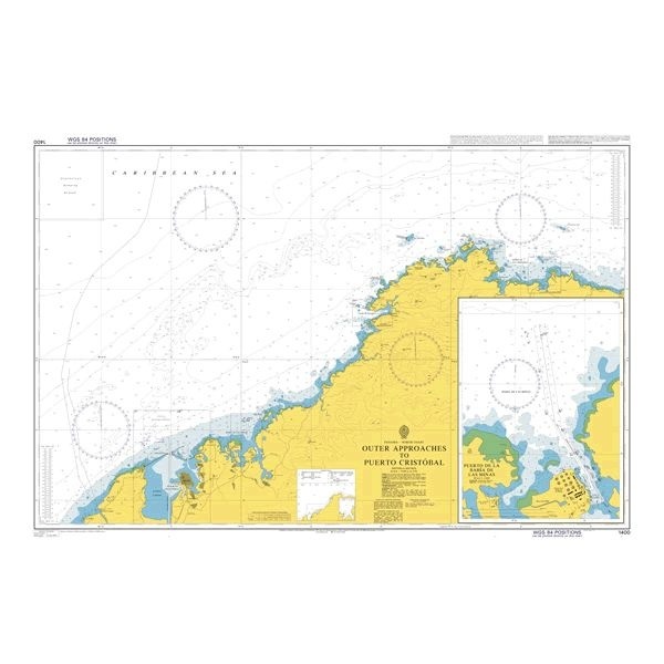 1400 Panama- North Coast, Outer Approaches to Puerto Cristobal. Puerto de Bahía de Minas. ed 07-17