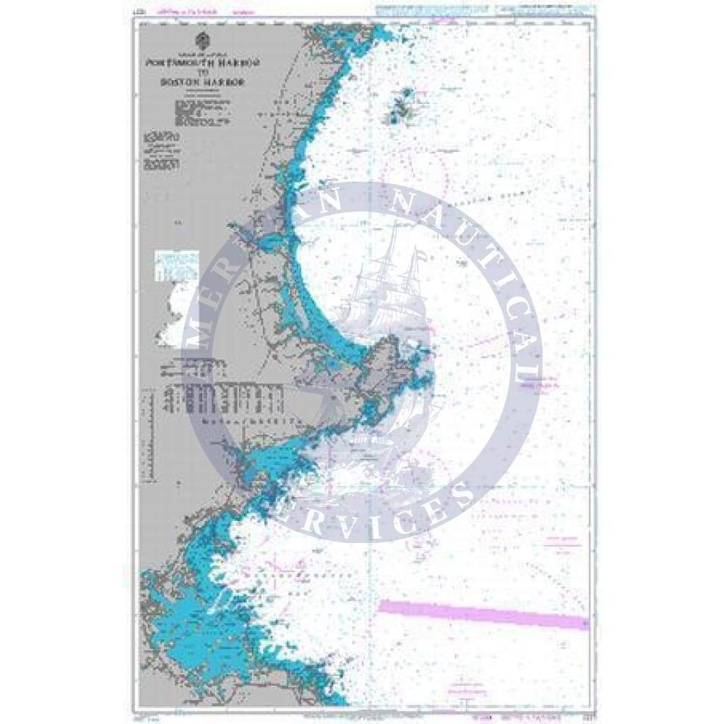 1227 Portsmouth Harbour to Boston Harbour "1:100,000"