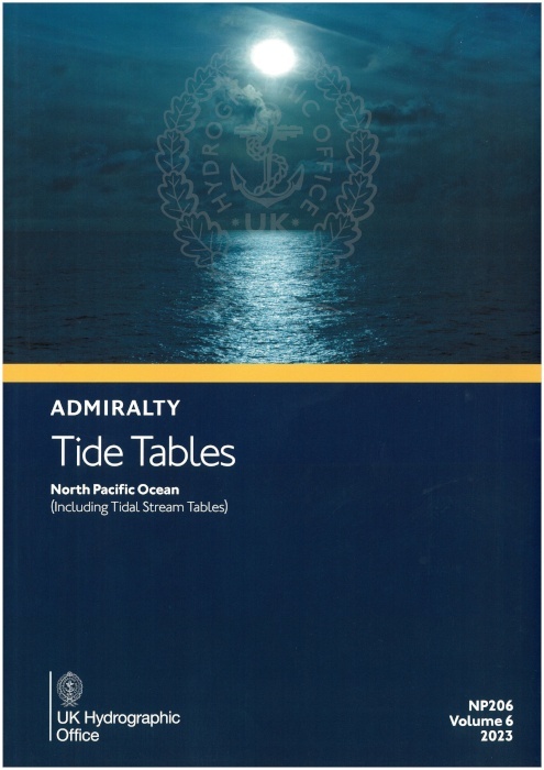 NP206-23 Admiralty Tide Tables Vol 6 North Pacific Ocean