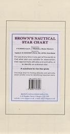 Brown s Nautical Star Chart