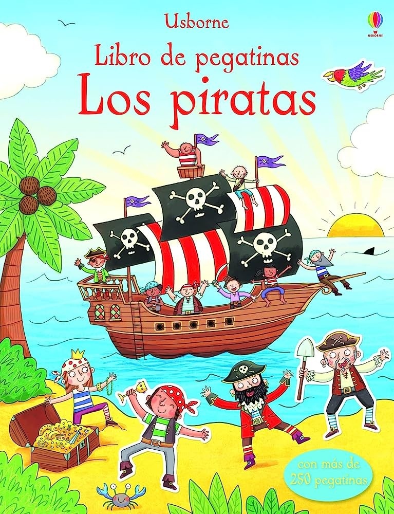 Los piratas "Libro de pegatinas"