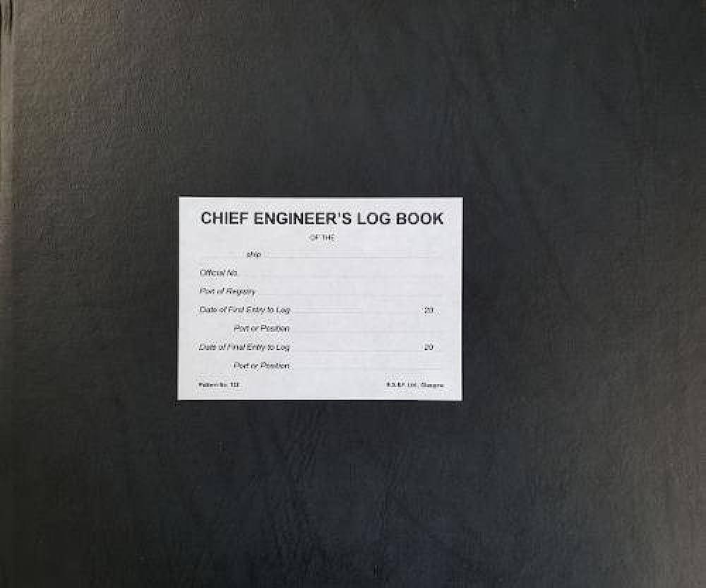 Brown's Chief Engineer's Log Book (No. 132)