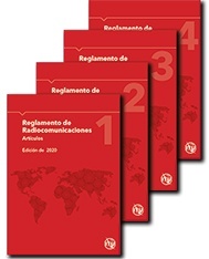 Reglamento de Radiocomunicaciones. Edición de 2020 "4 TOMOS"
