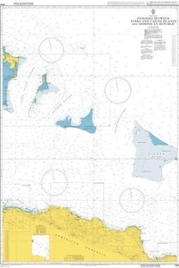 3908 Passages Between Turks & Caicos Islands and Dominican Republic "Scale: 1:300,000"