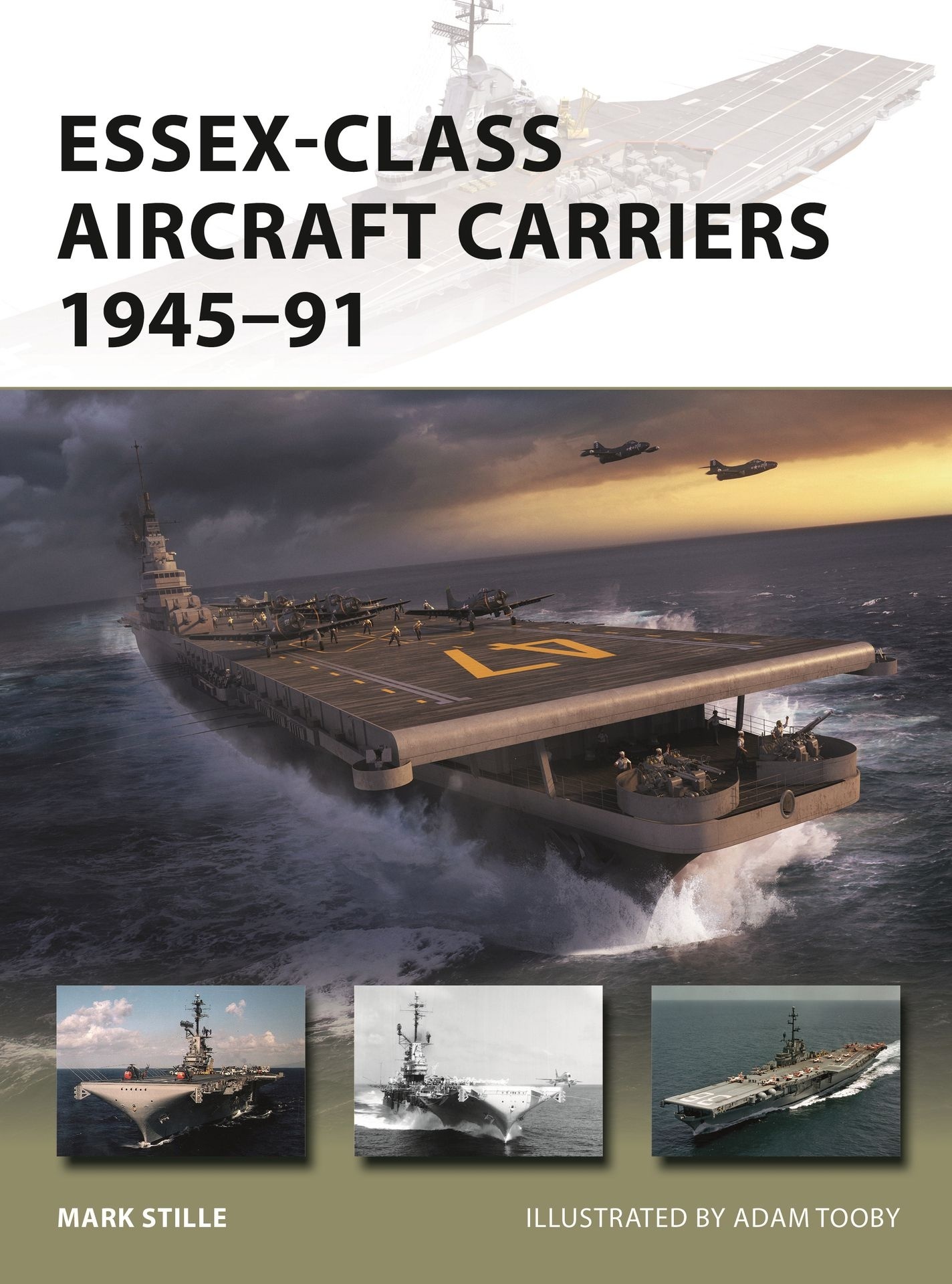 Essex-Class Aircraft Carriers 1945 91 (New Vanguard)